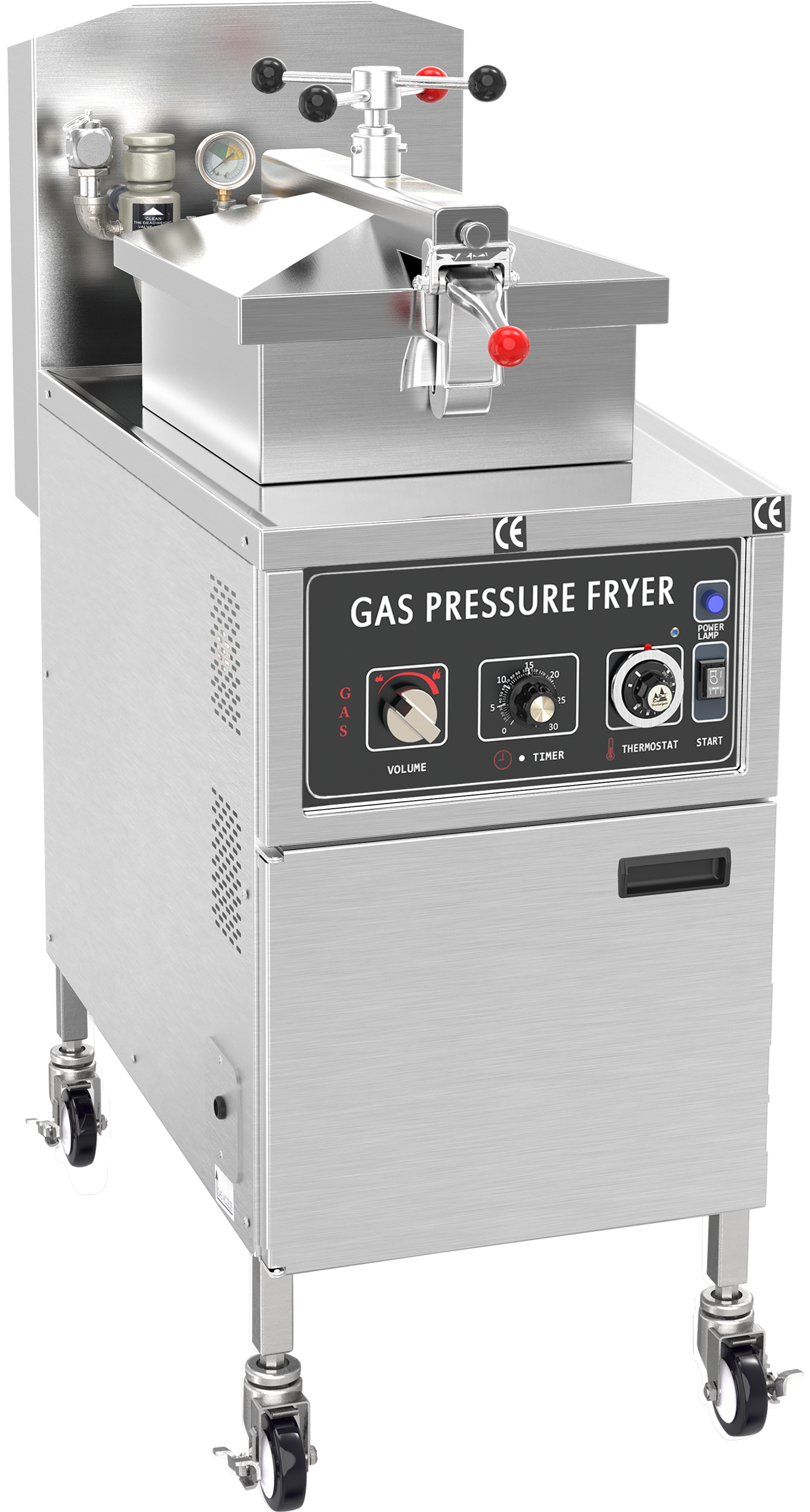 Astar-механическое управление давление газа Fryer-ASXZ-25