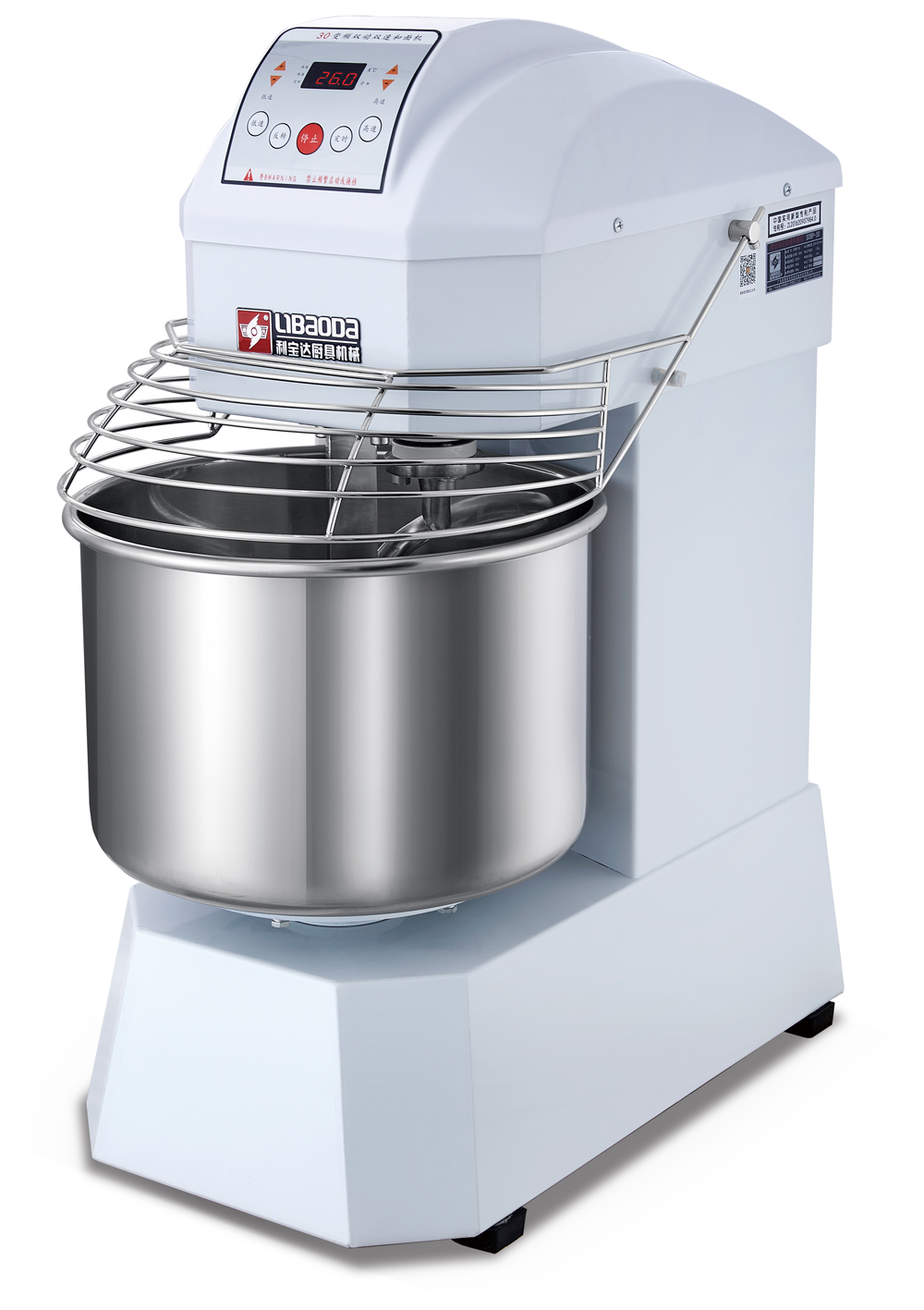 Astar 33,0 кг/80L Панель компьютера спиральный микшер As-BP80