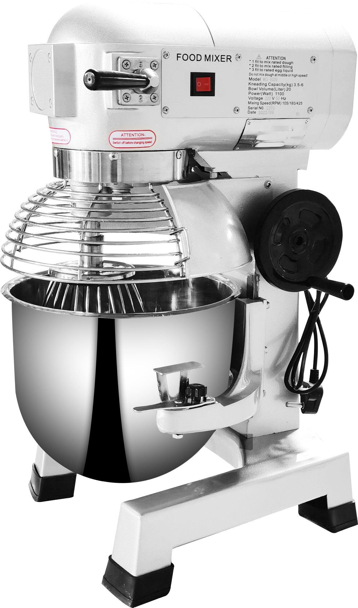 Astar 15L пищевой миксер WG-B15